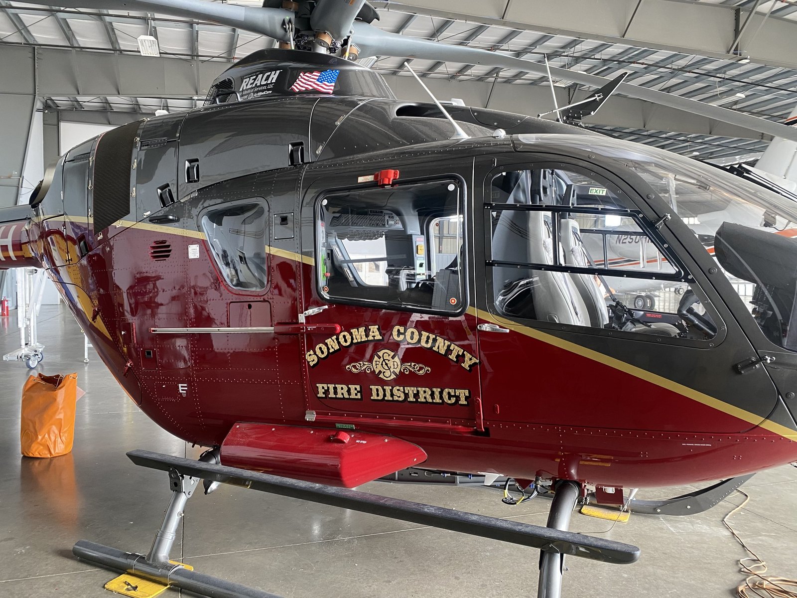 Sonoma County Fire Helicopter Graphics by Sign Dynamics