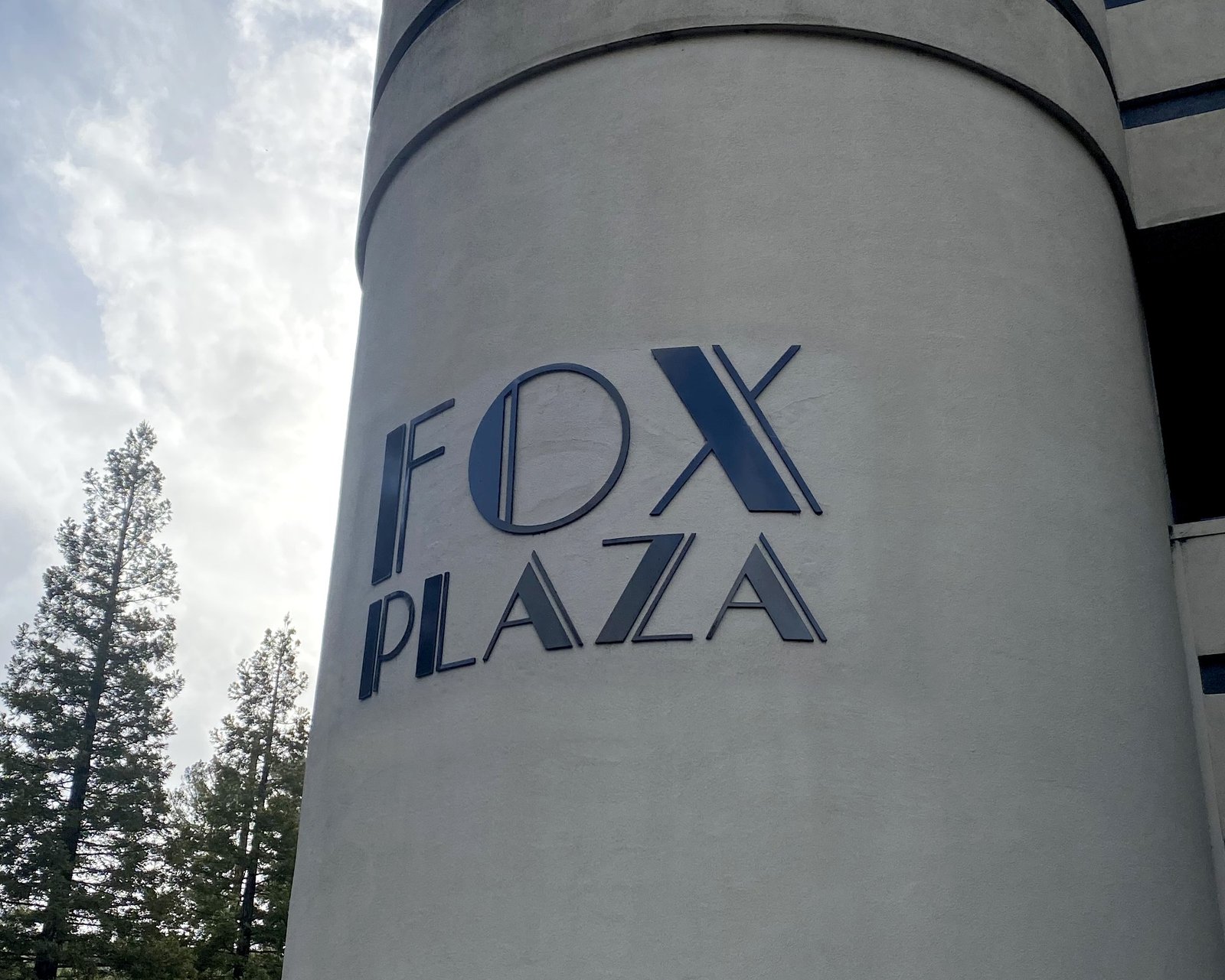 Fox Plaza Metal Letters by Sign Dynamics