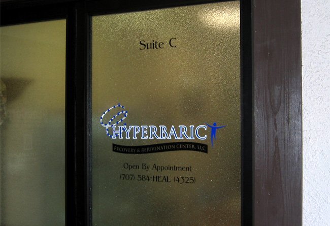 Interior Door Lettering by Sign Dynamics