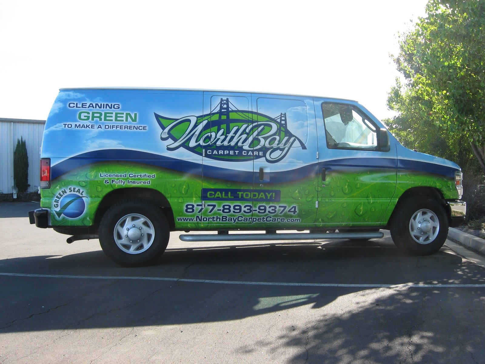 North Bay Carpet Care Wrap by Sign Dynamics