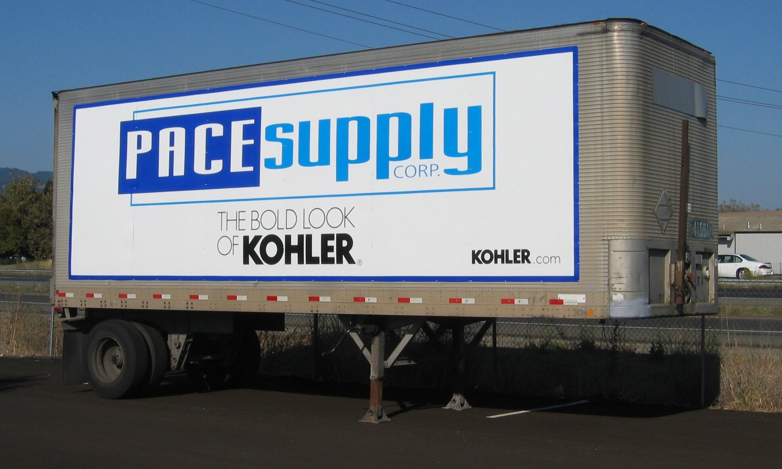 Pace Supply Trailer Graphics by Sign Dynamics
