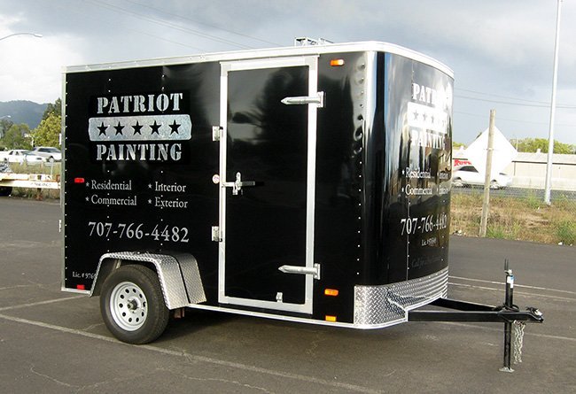 Patriot Painting Vehicle Graphics by Sign Dynamics