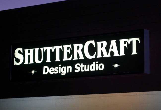 Shuttercraft Lightbox by Sign Dynamics