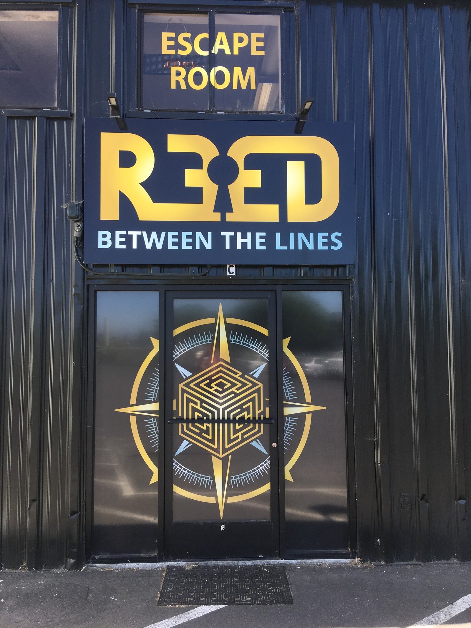 REED Escape Room Window Graphics by Sign Dynamics