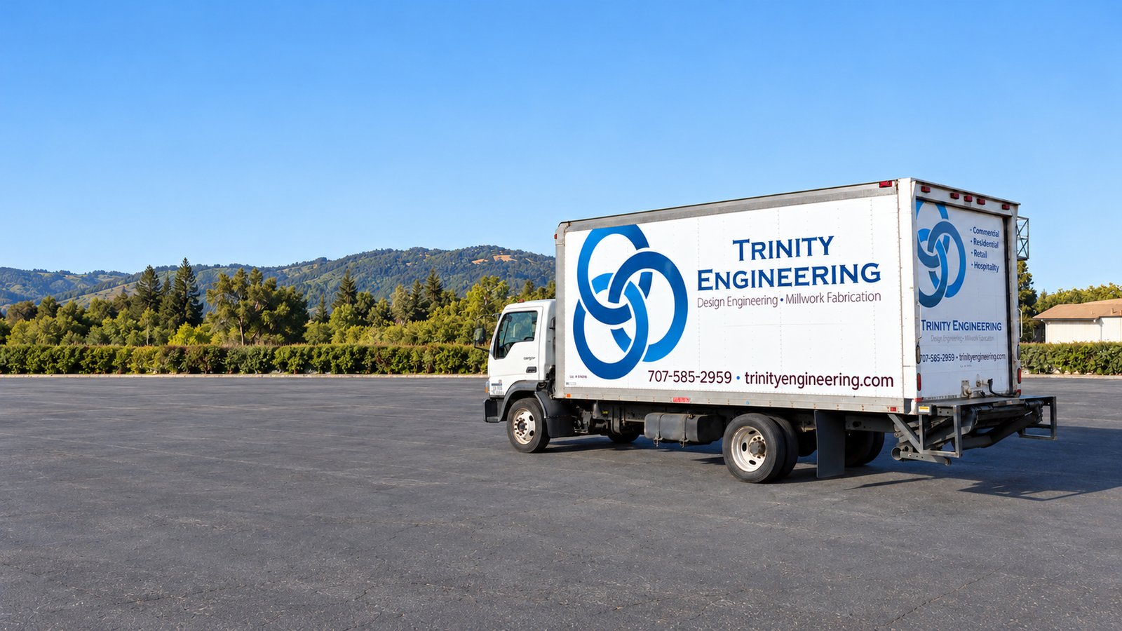 Trinity Engineering vehicle graphics by Sign Dynamics