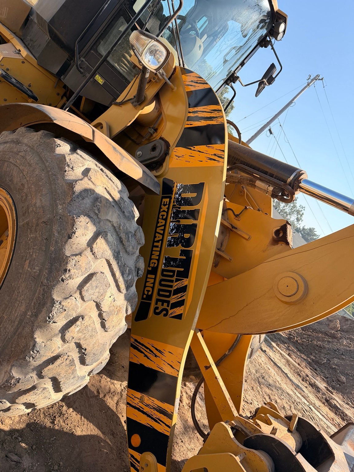 Dirt Dudes Excavator Graphics by Sign Dynamics