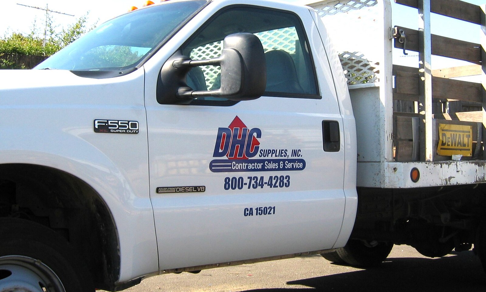 DHC Truck Door Graphics by Sign Dynamics